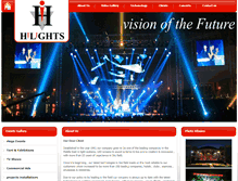 Tablet Screenshot of hilights-eg.com